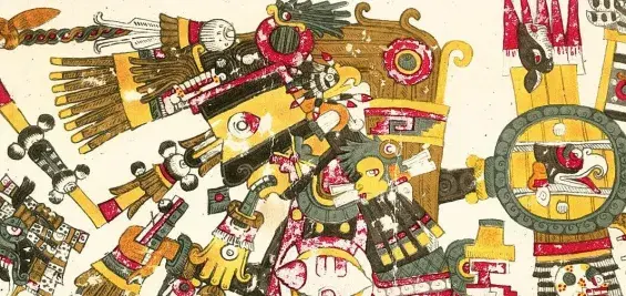 Tezcatipocla, el dios azteca del espejo humeante