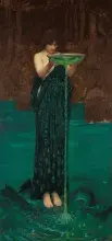 Circe imaginada por John Williams Waterhouse