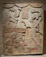 Relieve maya clásico