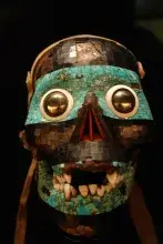 Máscara de jade del dios Tezcatipocla
