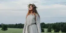 Angrboda, esposa de Loki en la mitología nórdica