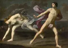 Atalanta e Hipómenes de Guido Reni
