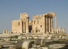 El templo de Baal en Palmira, destruido por ISIS
