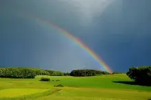 El Bifrost, puente entre Asgard y el reino de los hombres en la mitología nórdica