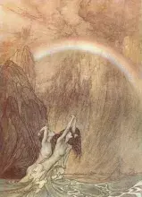 El Bifrost imaginado por Arthur Rackman