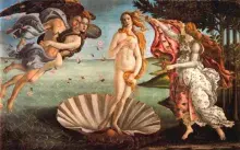 Nacimiento de Venus de Botticelli
