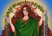Brigid diosa celta