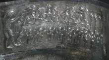 Decoración del Caldero celta de Gundestrup
