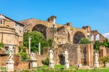Casa de las vestales en Roma