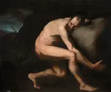 El castigo de Sísifo imaginado por José Ribera
