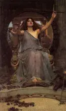 Circe la hechicera que transformó a Escila en monstruo