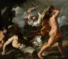 Deucalión y Pirra de Giovanni Maria Botalla