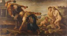 Deucalión y Pirra de Martínez del Mazo