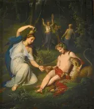 Baco y Ariadna de Schutze