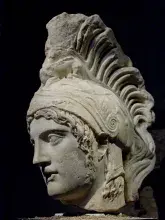 Cabeza de Marte hallada en Largo di Torre Argentina en Roma