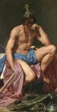 El dios Marte imaginado por Velázquez