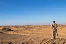 El dios Ptha patrón de los artesanos y constructores