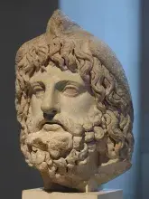 Busto del dios Serapis