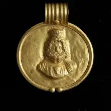 Medallón del dios Serapis
