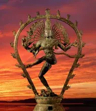 Dios shiva escultura