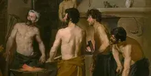 Vulcano dios romano del fuego según Velázquez