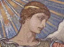 La diosa Minerva, diosa de la sabiduría en Roma