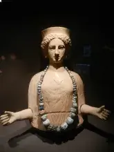 La diosa Tanit en una representación hallada en Ibiza