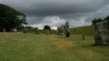 Paisaje de un santuario celta