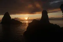 El paso donde habitaba Escila