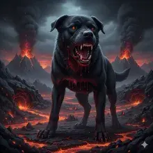 Garm, el perro guardián de Hellheim