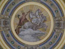 El dios Helios representado en Budapest