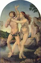 El mito de Hermafrodito según Jan Gossaert