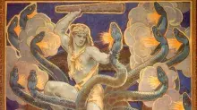 La Hidra de Lerna y su enfrentamiento con Hércules en una obra de John Singer Sargent