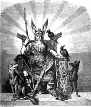 Hugin y Munin, los cuervos de Odín en la mitología nórdica
