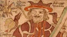 Hugin y Munin, los cuervos de Odín en la mitología nórdica