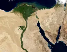 Mapa de Egipto