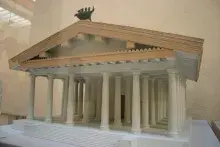 Maqueta del templo de Júpiter Capitolino