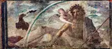 Fresco de Júpiter en Pompeya