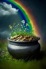 Olla de oro del leprechaun