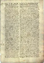 Página de un manuscrito del Popol Vuh