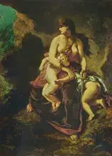El mito de Medea imaginado por el pintor Delacroix