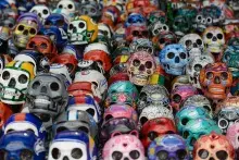 Calaveras del Mictlán y el Día de Muertos