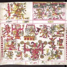 El Mictlán según el Códice Borgia