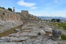 El santuario de Eleusis, localidad en la que nació Esquilo