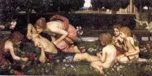 El mito de Adonis y Venus imaginado por John Williams Waterhouse