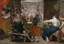 La fábula de Aracne o las Hilanderas de Velázquez