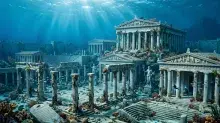 El mito de la Atlántida: la ciudad sumergida bajo las aguas del mar