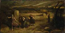 La destrucción de Sodoma y Gomorra imaginada por Corot