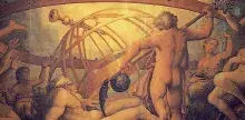 Cronos y Urano de Vasari