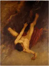 La caída de Faetón por Adolphe Sunaert